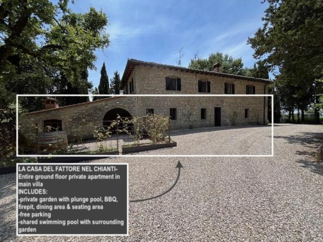 Il Villino Farmhouse Castellina in Chianti Exterior foto
