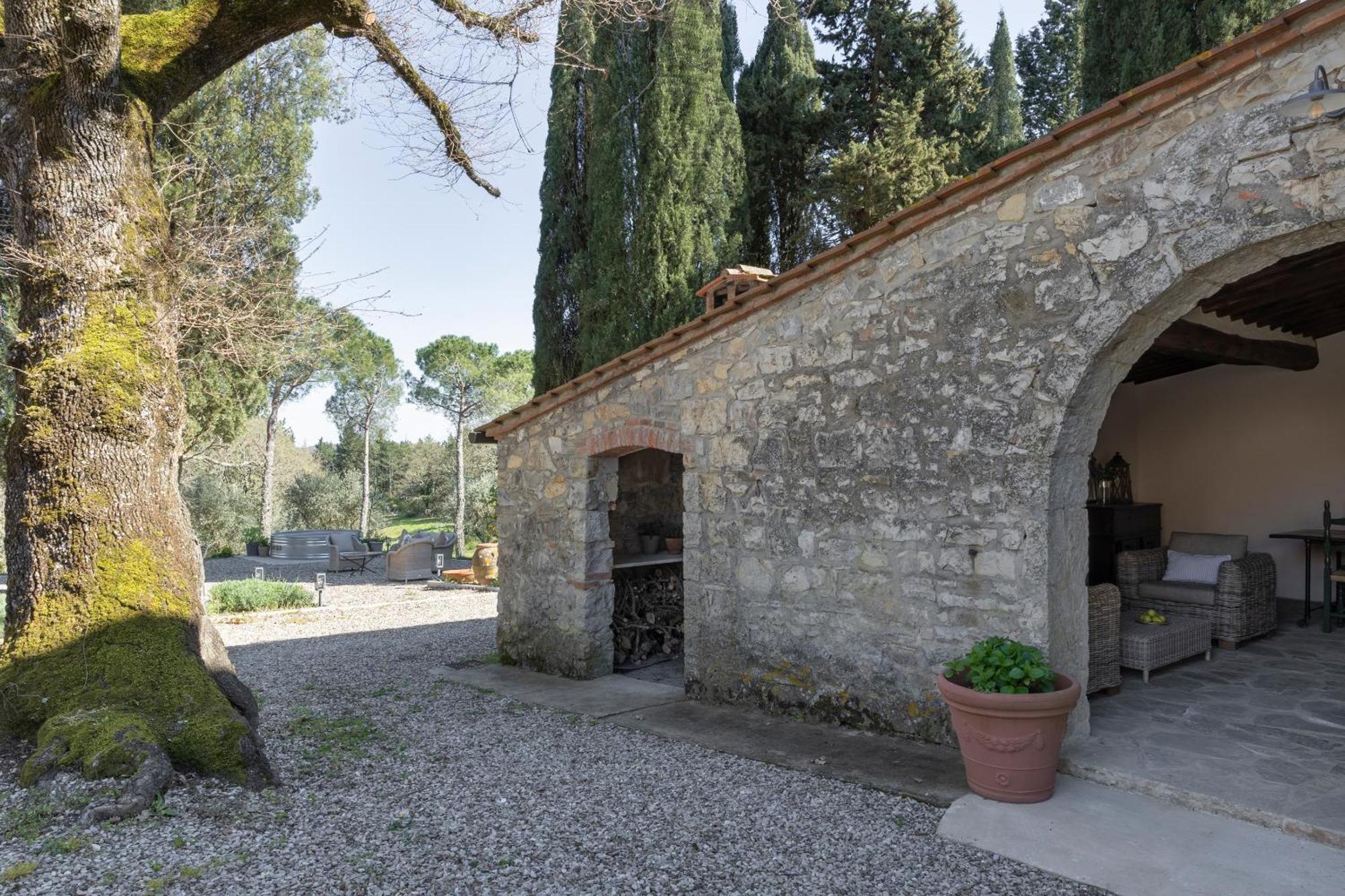 Il Villino Farmhouse Castellina in Chianti Exterior foto